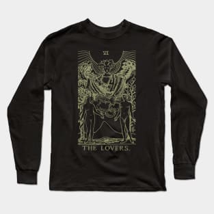 Golden Tarot - Lovers Long Sleeve T-Shirt